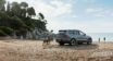Volvo EX90 na plaży
